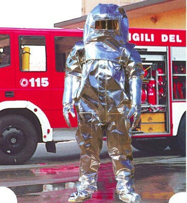 لباس نسوز آلومینیومی برای تماس با آتش مدل BETA-5 